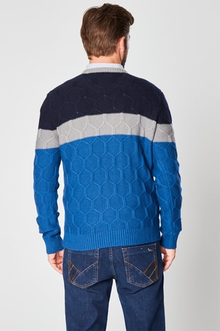 Wollen Trui Indigoblauw