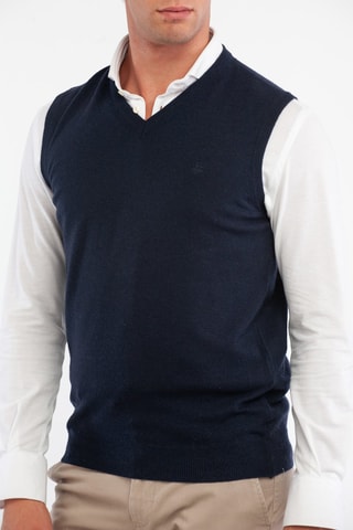 Pull sans manches - Bleu - Harmont & Blaine Jeans