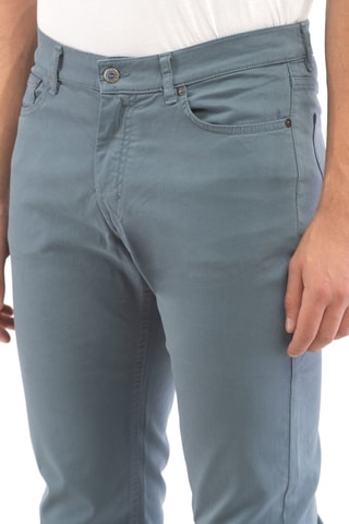 Pantalon regular - Bleu-gris