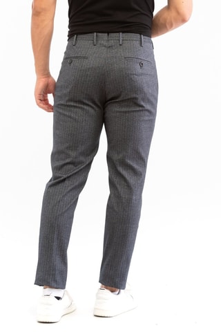 Broek - Gemêleerd Grijs - Incotex