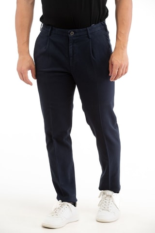 Broek - Marineblauw - Incotex