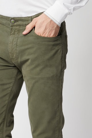 Broek Slim Fit - Olijfgroen - Harmont & Blaine