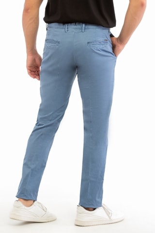 Broek Slim Fit - Lichtblauw - Incotex