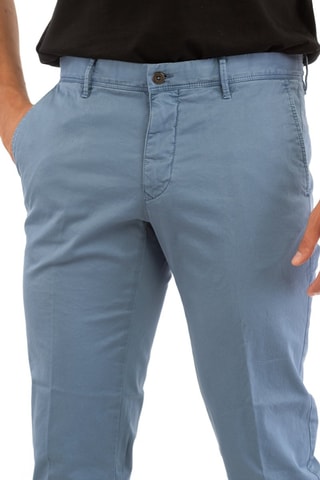 Broek Slim Fit - Lichtblauw - Incotex