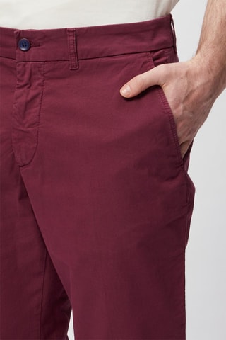 Rechte Broek Bordeauxrood - Harmont & Blaine