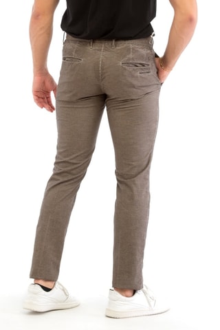 Broek Slim Fit - Beige - Incotex
