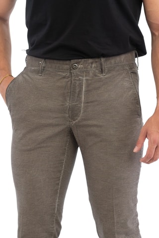Broek Slim Fit - Beige - Incotex
