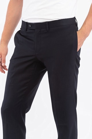 Scheerwollen Broek - Marineblauw - Emporio Armani