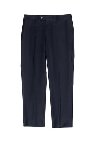 Scheerwollen Broek - Marineblauw - Emporio Armani