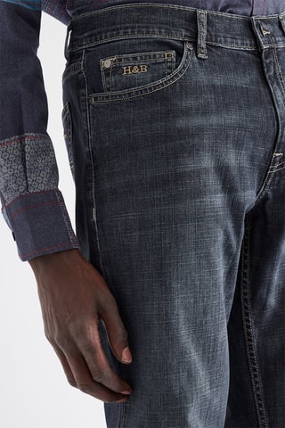 Jeans Slim Fit - Marineblauw - Harmont & Blaine