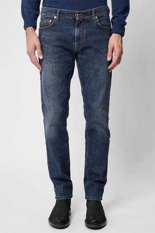 Jeans Slim Fit - Blauw - Harmont & Blaine
