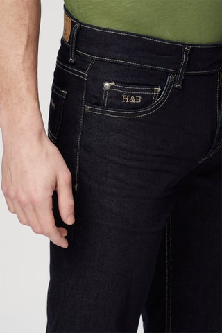 Jean droit Bleu marine  - Harmont & Blaine