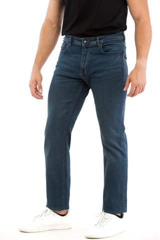 Rechte Jeans - Blauw