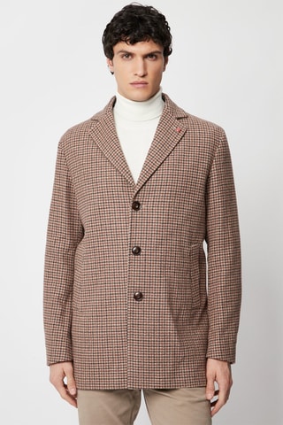 Wollen Jas - Bruin - Harmont & Blaine 