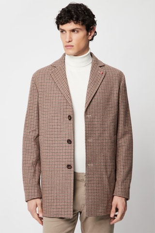 Wollen Jas - Bruin - Harmont & Blaine 