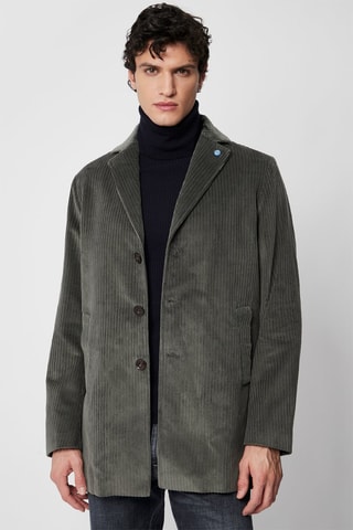 Velours Jas - Donkergroen - Harmont & Blaine 