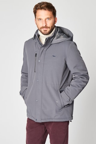 Jasje met Capuchon Donkergrijs