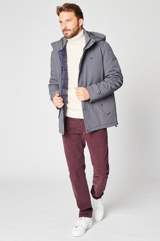 Jasje met Capuchon Donkergrijs