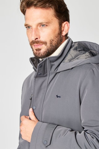 Jasje met Capuchon Donkergrijs