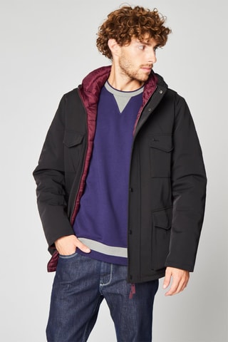 Veste à capuche Noir