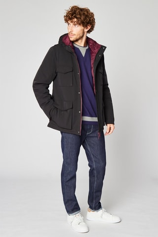 Veste à capuche Noir