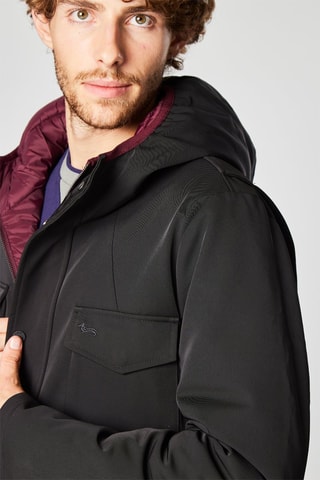 Veste à capuche Noir