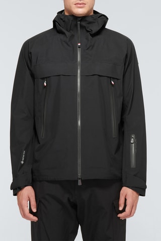 Regenjas met Capuchon Grenoble - Zwart