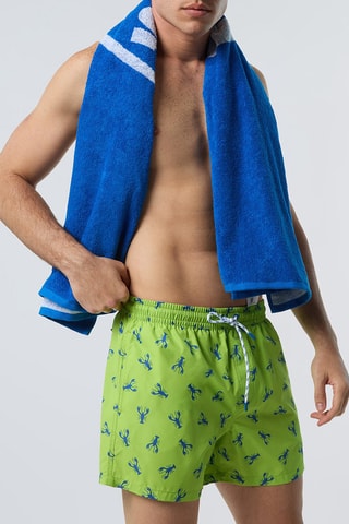 Zwemshort Groen en Blauw