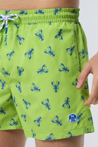 Zwemshort Groen en Blauw