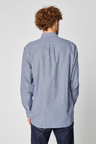 Overhemd Marineblauw en Wit - Harmont & Blaine