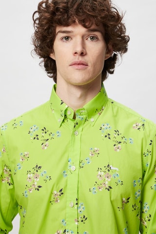 Overhemd Limoengroen - Harmont & Blaine