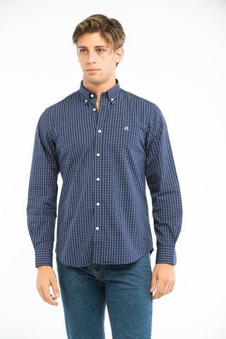 Overhemd - Blauw - Harmont & Blaine Jeans Jeans