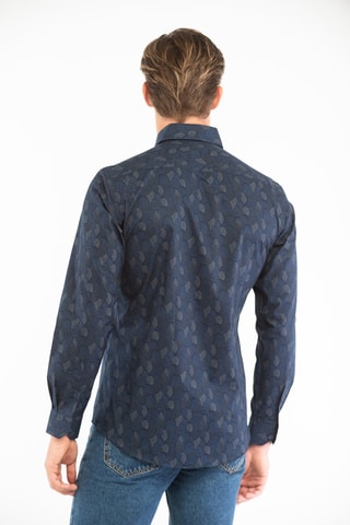 Overhemd - Blauw - Harmont & Blaine Jeans