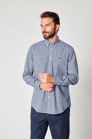 Chemise - Bleu et blanc  - Harmont & Blaine