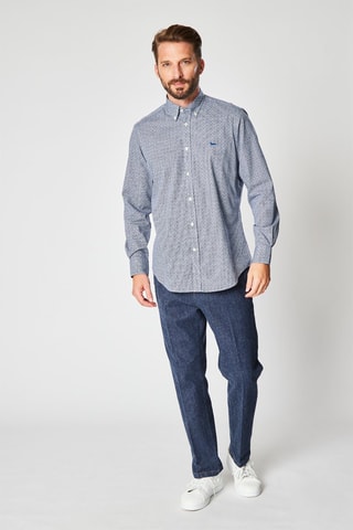 Chemise - Bleu et blanc  - Harmont & Blaine