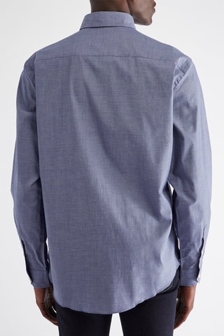 Overhemd - Marineblauw en Wit - Harmont & Blaine