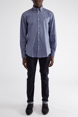 Overhemd - Marineblauw en Wit - Harmont & Blaine