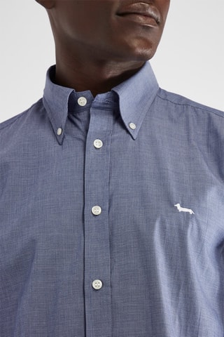 Overhemd - Marineblauw en Wit - Harmont & Blaine