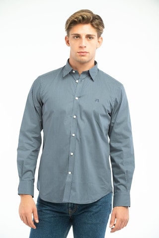 Overhemd - Blauw - Harmont & Blaine Jeans Jeans