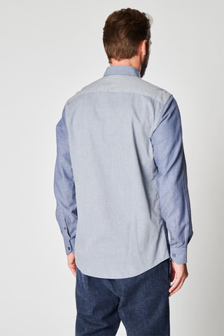 Overhemd Marineblauw