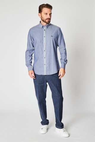 Overhemd Marineblauw