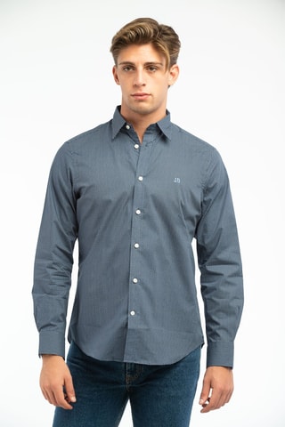 Overhemd - Blauw - Harmont & Blaine Jeans Jeans