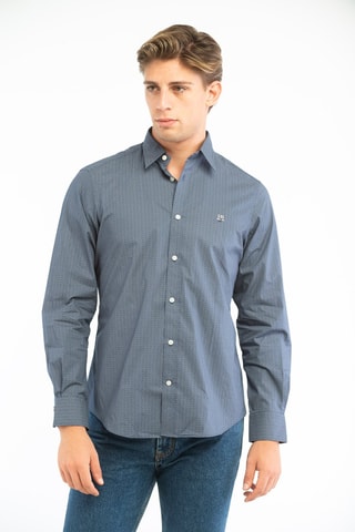 Overhemd - Blauw - Harmont & Blaine Jeans Jeans