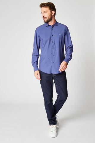 Overhemd Marineblauw - Harmont & Blaine