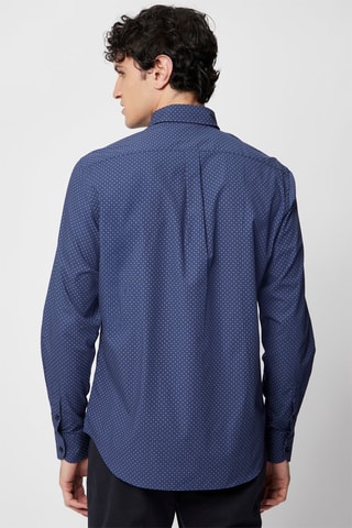 Overhemd Regular Fit - Marineblauw - Harmont & Blaine