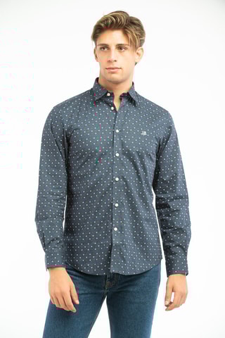 Overhemd - Blauw - Harmont & Blaine Jeans Jeans