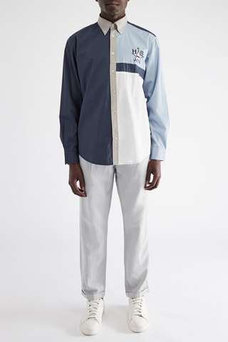 Overhemd - Marineblauw - Harmont & Blaine