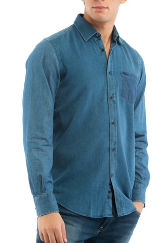 Chemise - Bleu cobalt