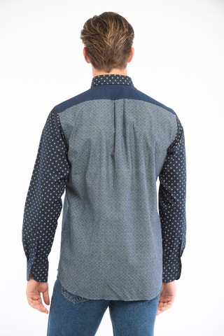 Overhemd - Blauw - Harmont & Blaine Jeans Jeans