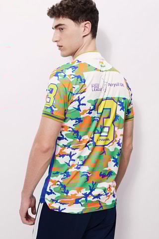 Polo 
Blauw en Groen